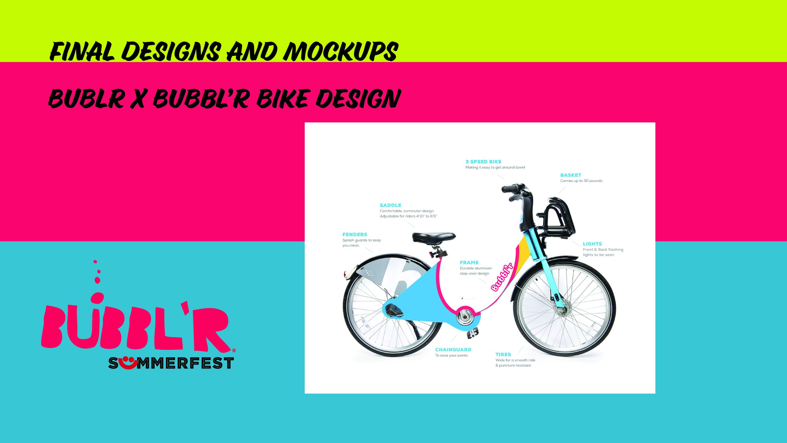 Bubbl'r x Summer fest Promotion Ads